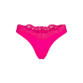 FITS EVERYBODY LACE DIPPED THONG 5-PACK | HEART BREAKER MULTI
