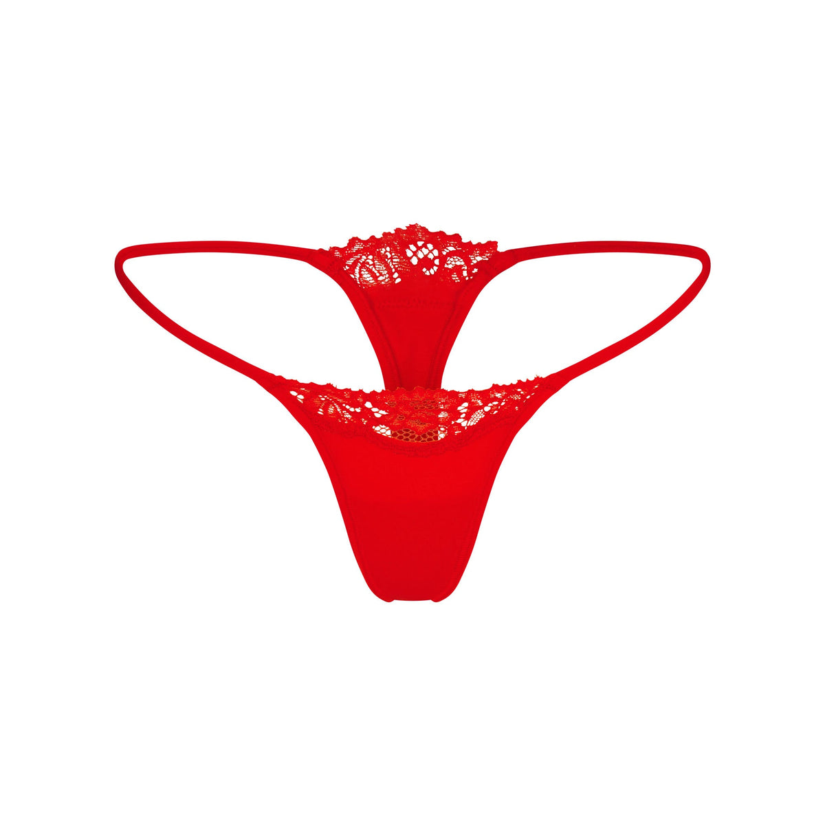 FITS EVERYBODY LACE STRING THONG | CAYENNE