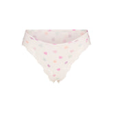 FITS EVERYBODY LACE TANGA | MARBLE CANDY HEART PRINT