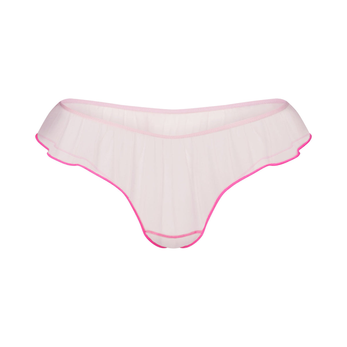 TULLE THONG | CHERRY BLOSSOM CONTRAST
