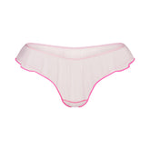 TULLE THONG | CHERRY BLOSSOM CONTRAST