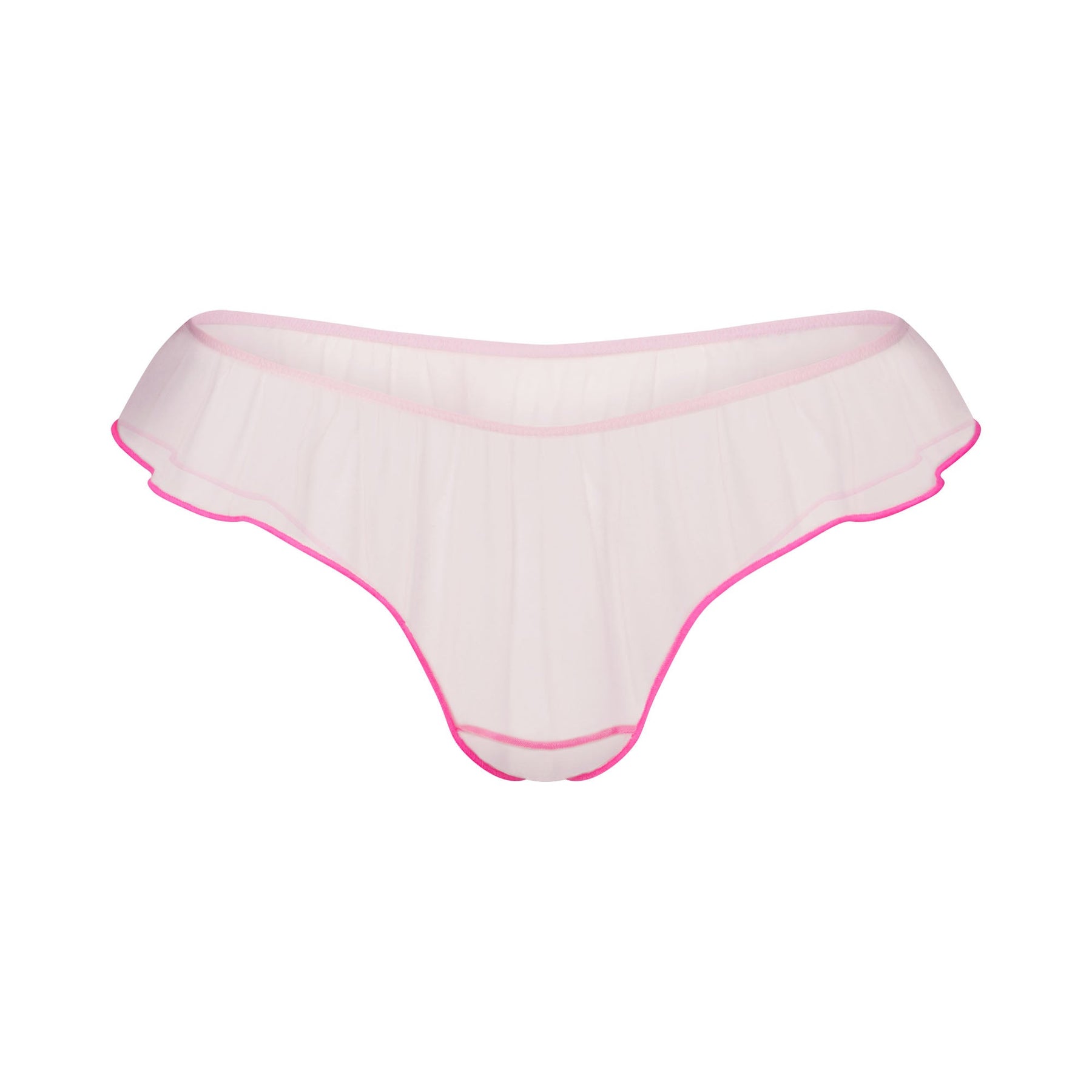 TULLE THONG | CHERRY BLOSSOM CONTRAST