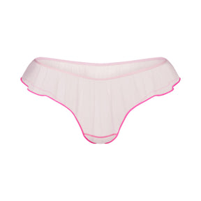 TULLE THONG | CHERRY BLOSSOM CONTRAST