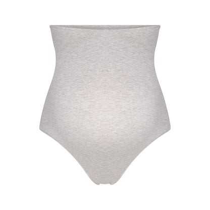 Cotton Jersey Maternity High-waisted Thong