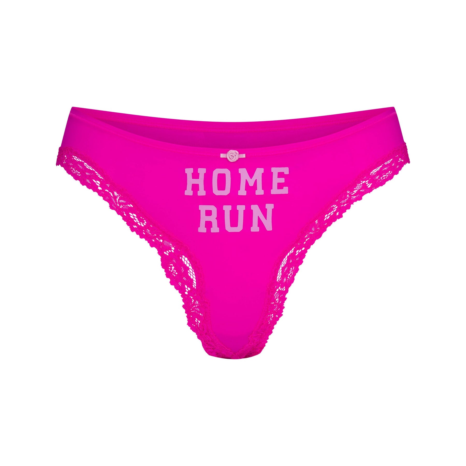 FITS EVERYBODY LACE THONG AND BIKINI 5-PACK | HOME RUN MULTI