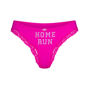 FITS EVERYBODY LACE THONG AND BIKINI 5-PACK | HOME RUN MULTI