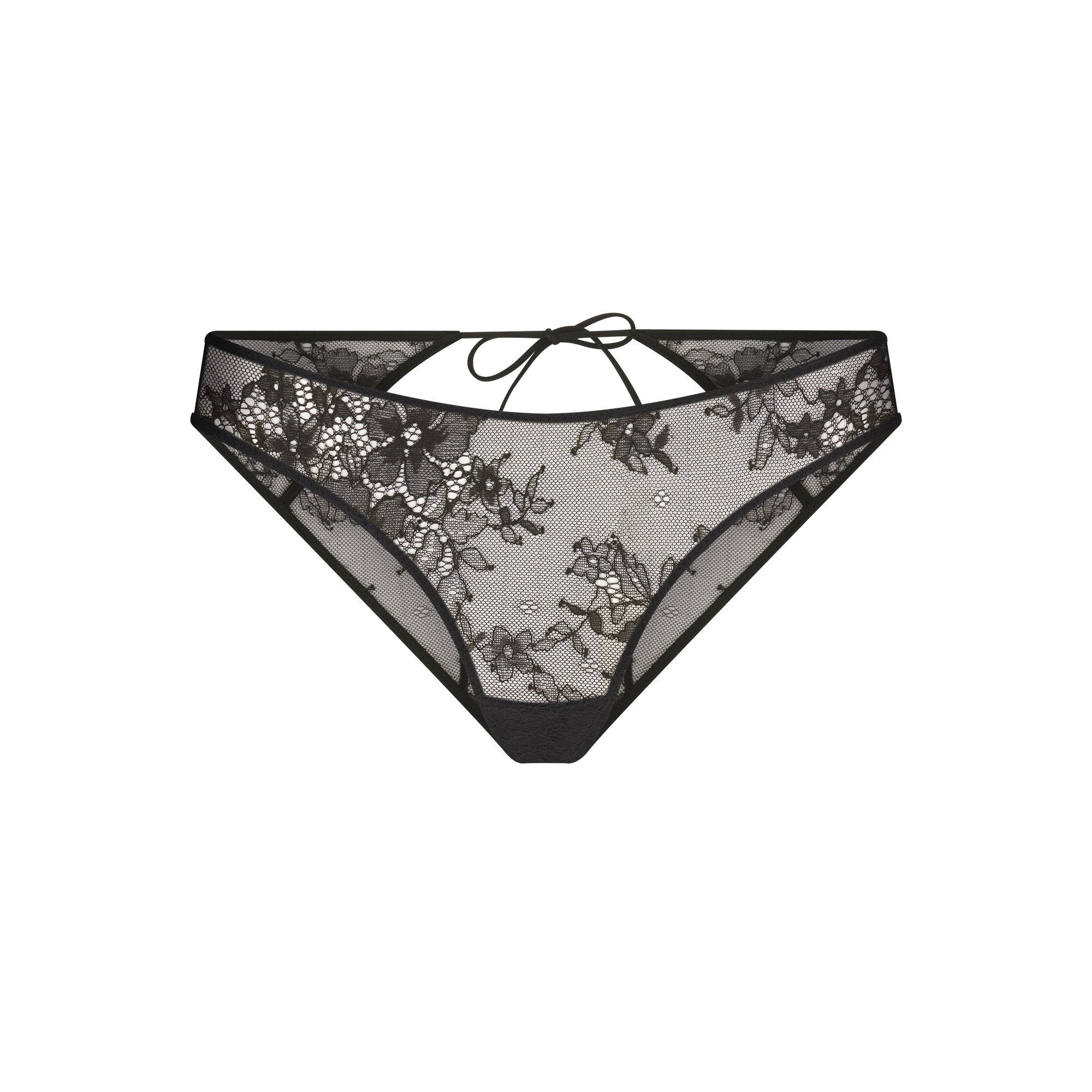 Ultra Fine Lace Peek-a-boo Bikini