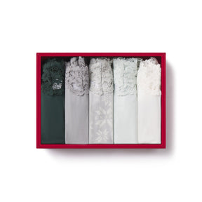 FITS EVERYBODY LACE DIPPED THONG 5-PACK | MIRROR MULTI