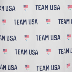 SKIMS FOR TEAM USA COTTON POPLIN SLEEP PARALYMPIC LONG SET | WHITE