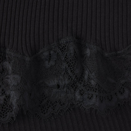 Rib Knit Lace Cami