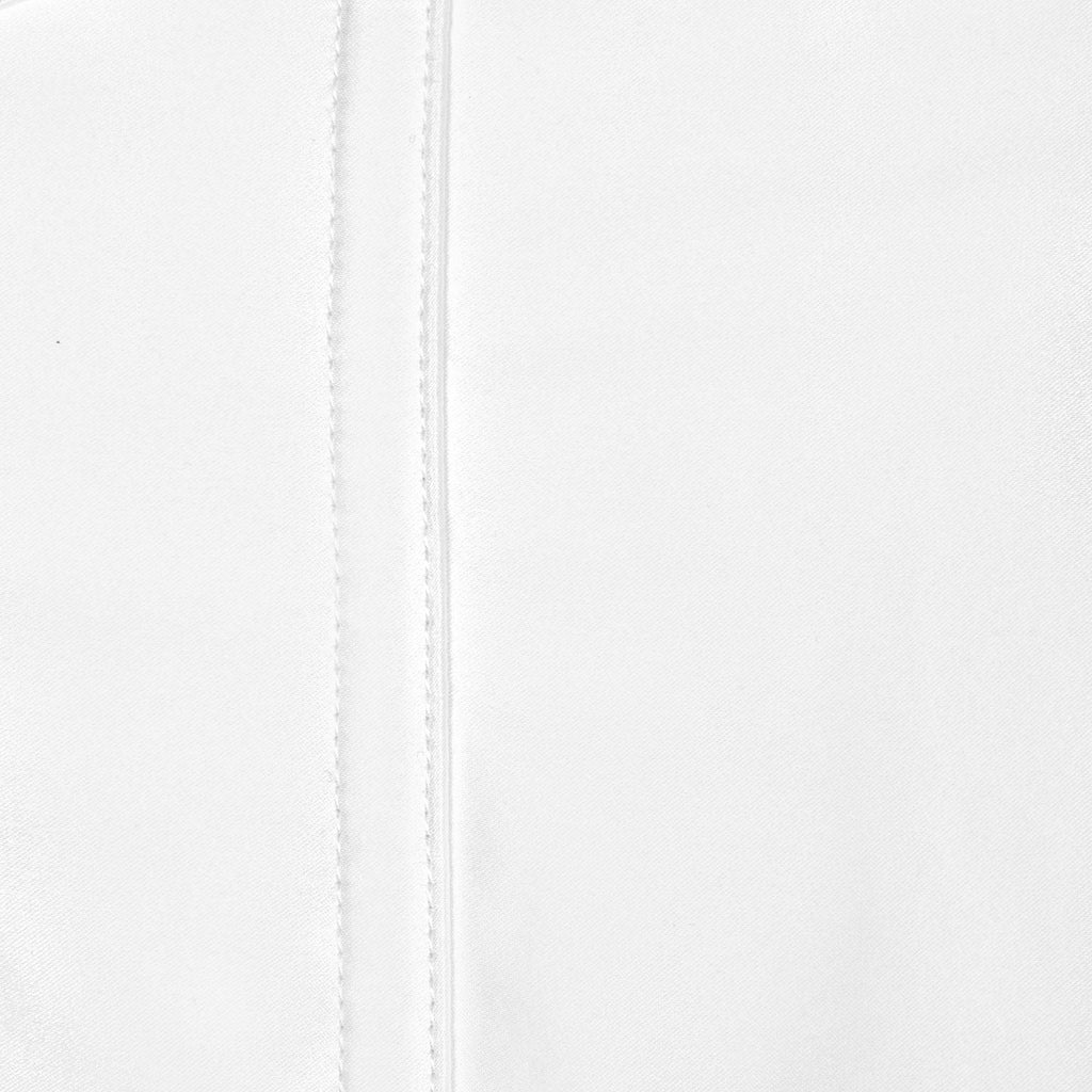 SKIMS ROMANCE SATIN PLUNGE CORSET | SNOW