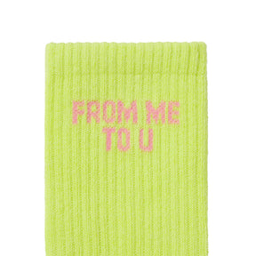 RIBBED CREW SOCK 5-PACK | DAFFODIL BABY PINK MULTI
