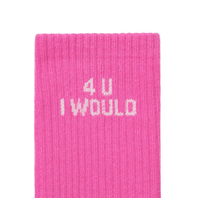 RIBBED CREW SOCK 5-PACK | DAFFODIL BABY PINK MULTI