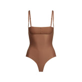 SKIMS BODY CORE SCULPT OPEN BUST THONG BODYSUIT | JASPER