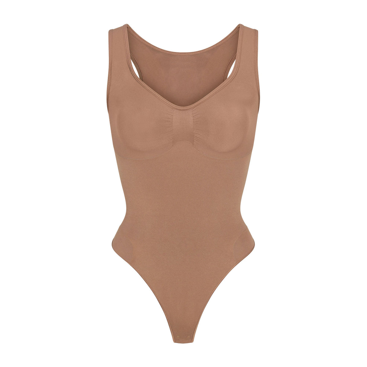 SEAMLESS SCULPT SCOOP NECK THONG BODYSUIT | SIENNA
