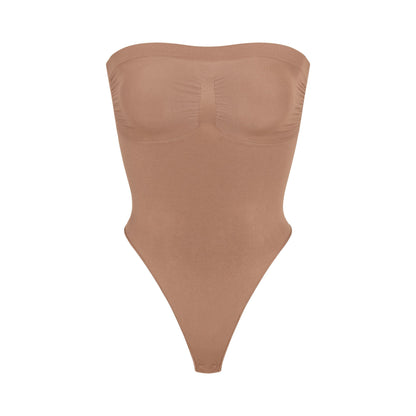 Seamless Sculpt Strapless Thong Bodysuit