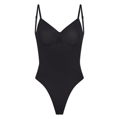 Seamless Sculpt Low Back Thong Bodysuit