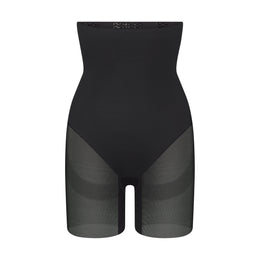 Power Mesh Shapewear Core Sculpt High-waisted Mid Thigh Short