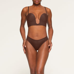 DEEP PLUNGE SHAPEWEAR BRA | COCOA