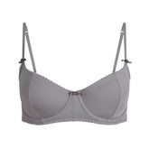 VINTAGE SHAPEWEAR UNLINED DEMI BRA | SHADOW