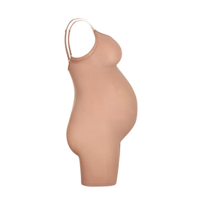 MATERNITY SCULPTING BODYSUIT MID THIGH | SIENNA