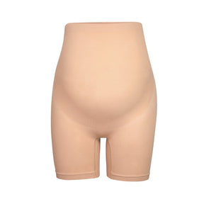 MATERNITY SCULPTING SHORT MID THIGH | CLAY