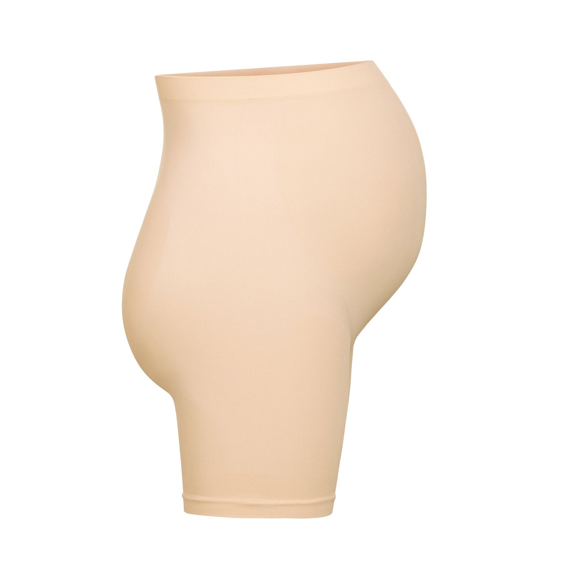 MATERNITY SCULPTING SHORT MID THIGH | SAND