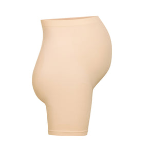MATERNITY SCULPTING SHORT MID THIGH | SAND