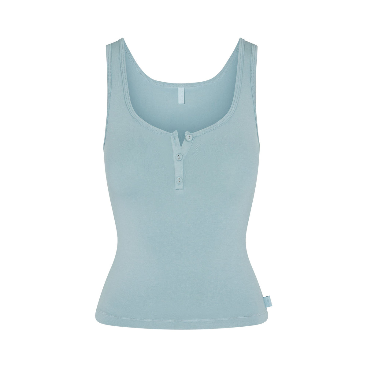 SKIMS SLEEP HENLEY TANK | SKY