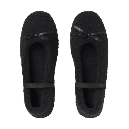 COZY BALLET SLIPPER | ONYX