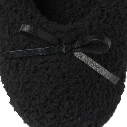 COZY BALLET SLIPPER | ONYX