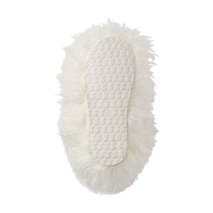 FAUX FUR SHAGGY BOOT | MARBLE