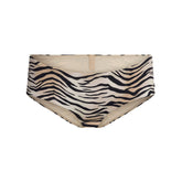 SIGNATURE SWIM HIPSTER BIKINI BOTTOM | CHAMPAGNE TIGER PRINT