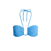 SIGNATURE SWIM HALTER BIKINI TOP | TIDE