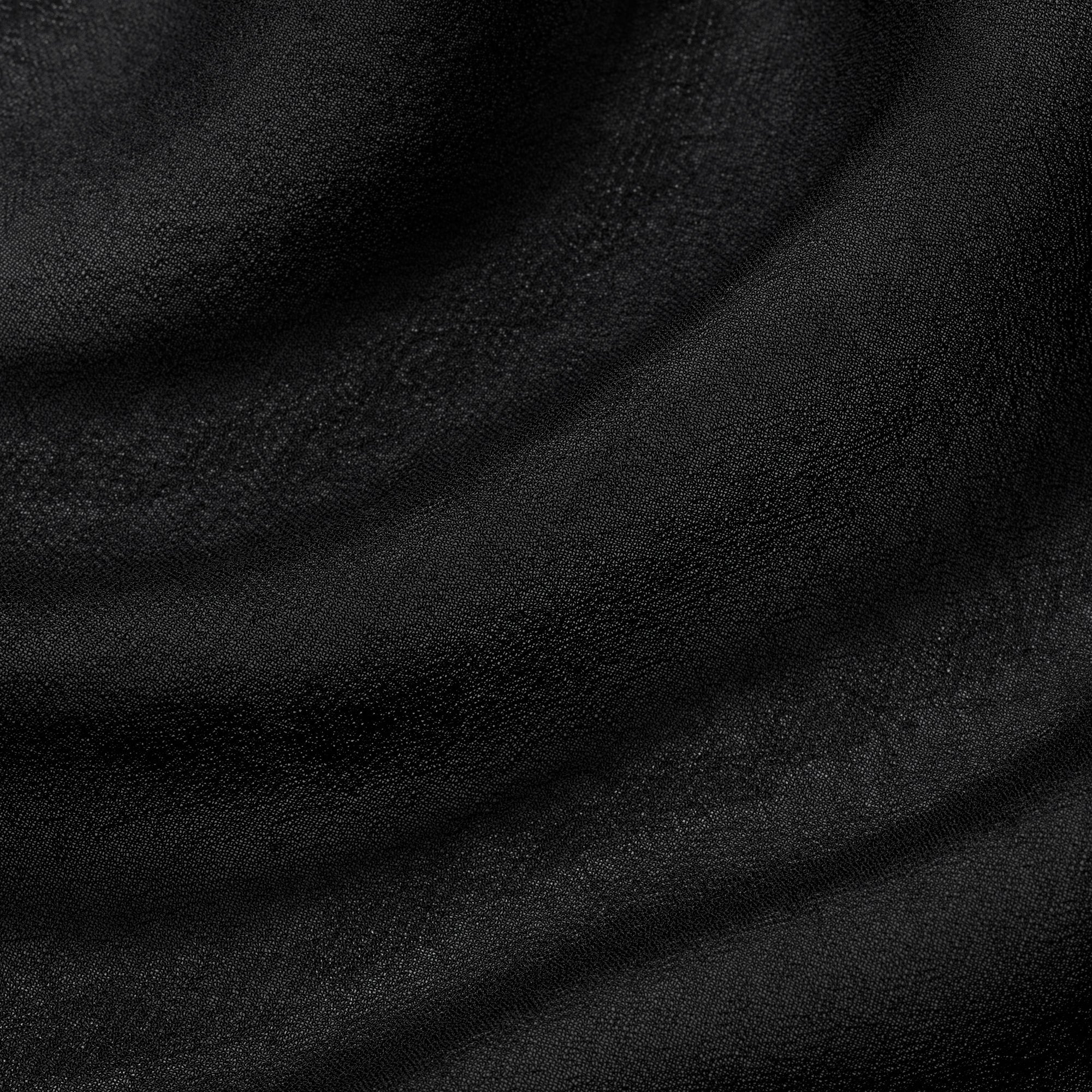 SHEER COVER-UPS LONG HALTER DRESS | OBSIDIAN