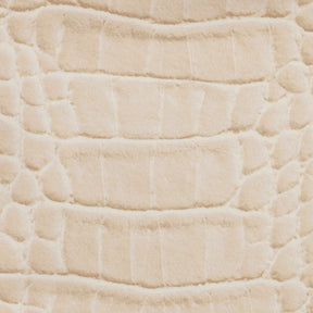 SIGNATURE SWIM PLUNGE BIKINI TOP | EGRET CROCODILE PRINT