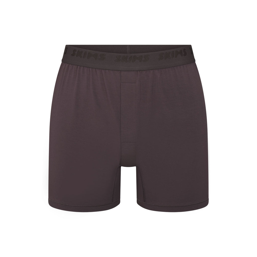 SKIMS STRETCH MENS KNIT BOXER | IRON