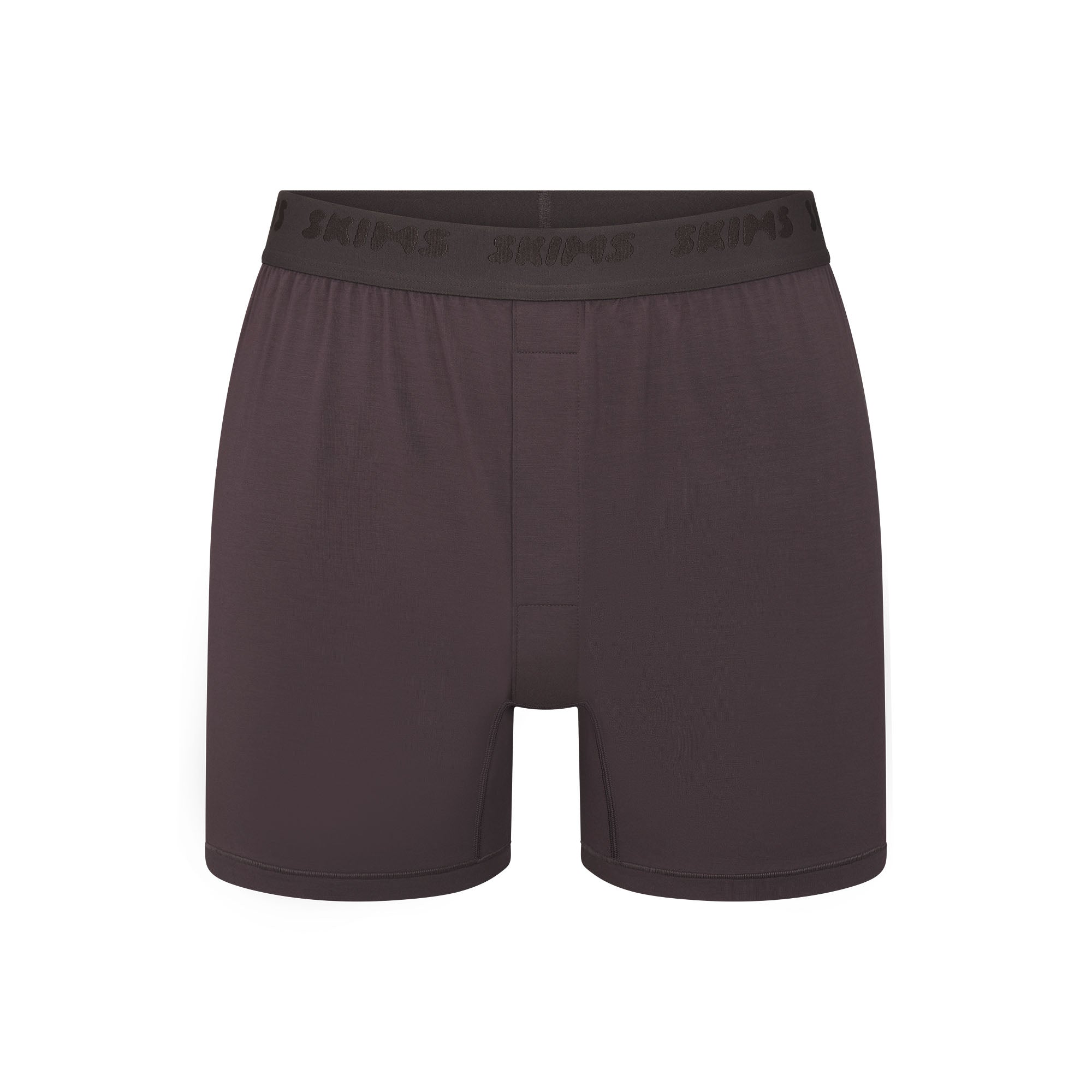 SKIMS STRETCH MENS KNIT BOXER | IRON