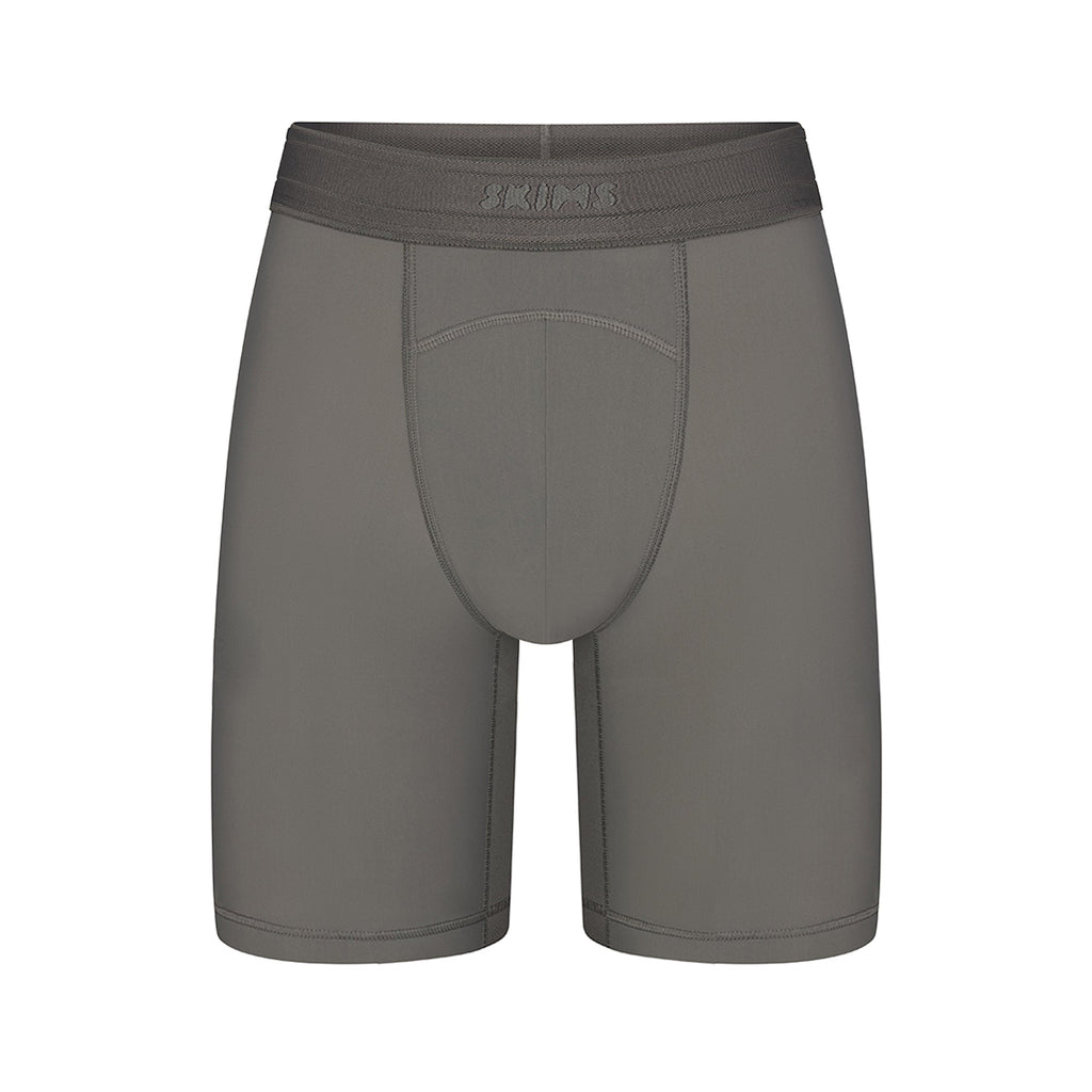 SKIMS FLEX MENS 9" BOXER BRIEF | GUNMETAL