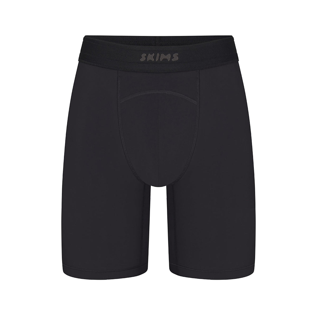 SKIMS FLEX MENS 9" BOXER BRIEF | OBSIDIAN