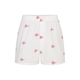 COTTON POPLIN MENS BOXER | CHALK BE MINE