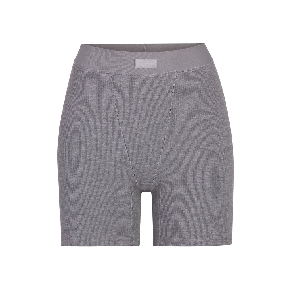 SOFT LOUNGE BOXER | HEATHER GREY