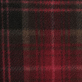 FLEECE SLEEP PET HOODIE | CRANBERRY PLAID