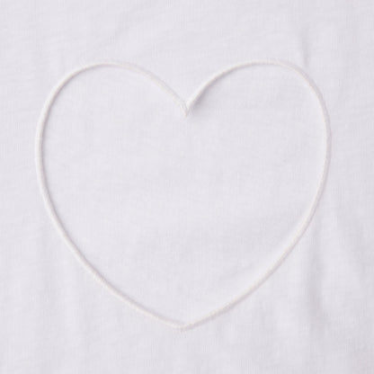 WORN IN JERSEY HEART STRAIGHT LEG PANT | SNOW