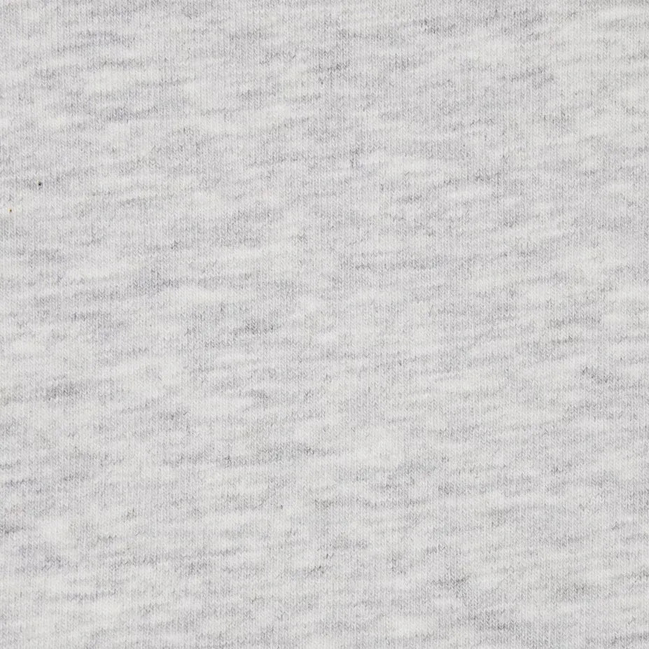 Skims Cotton Jersey Scoop Neck Long Sleeve Light Heather Grey