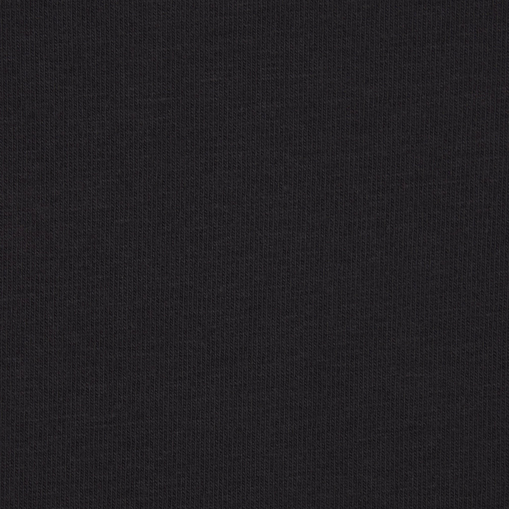 Skims Cotton Jersey Scoop Neck Long Sleeve Soot