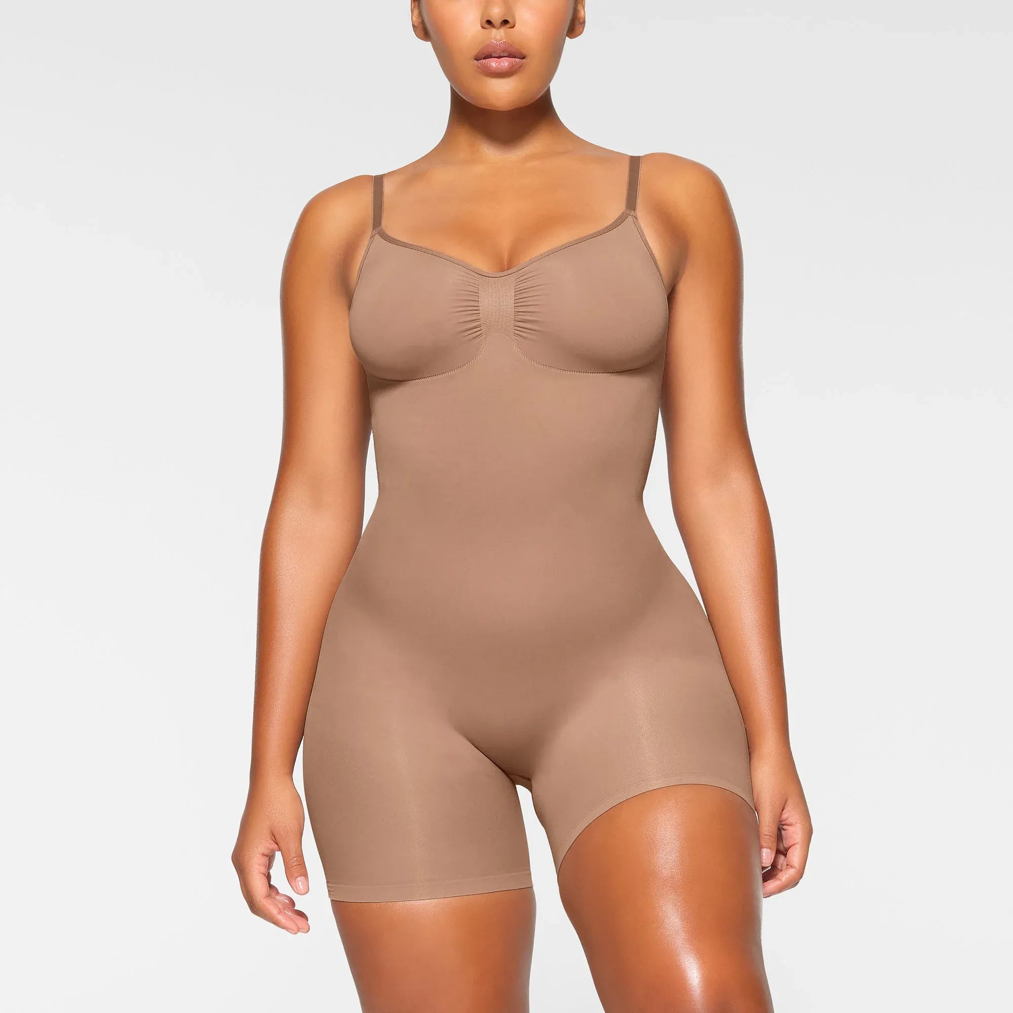 Skims Seamless Sculpt Mid Thigh Bodysuit Sienna