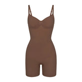 Skims Seamless Sculpt Mid Thigh Bodysuit Jasper
