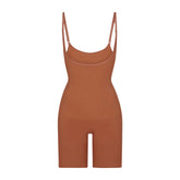 Skims Seamless Sculpt Open Bust Bodysuit Bronze
