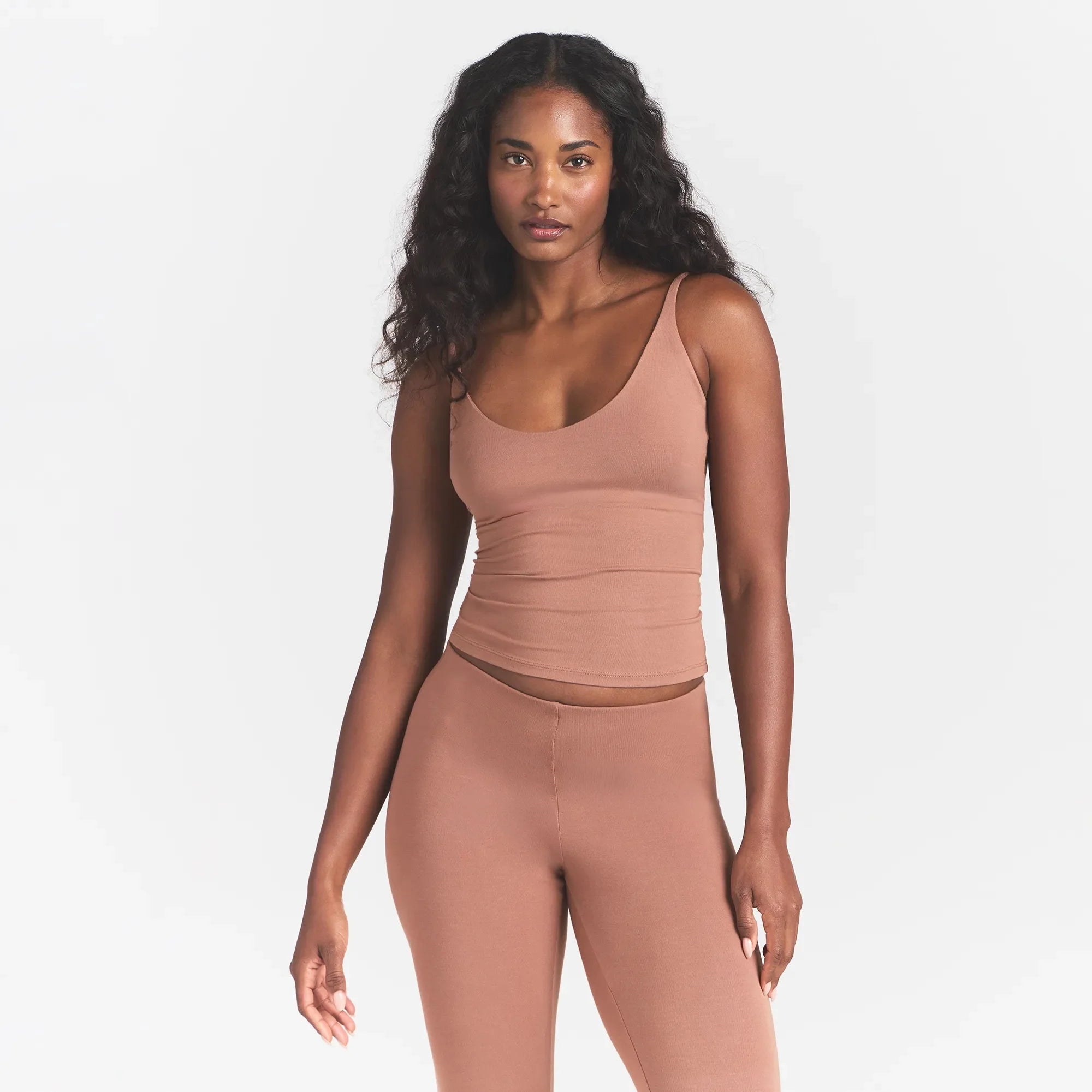 Smooth Layers Scoop Neck Cami